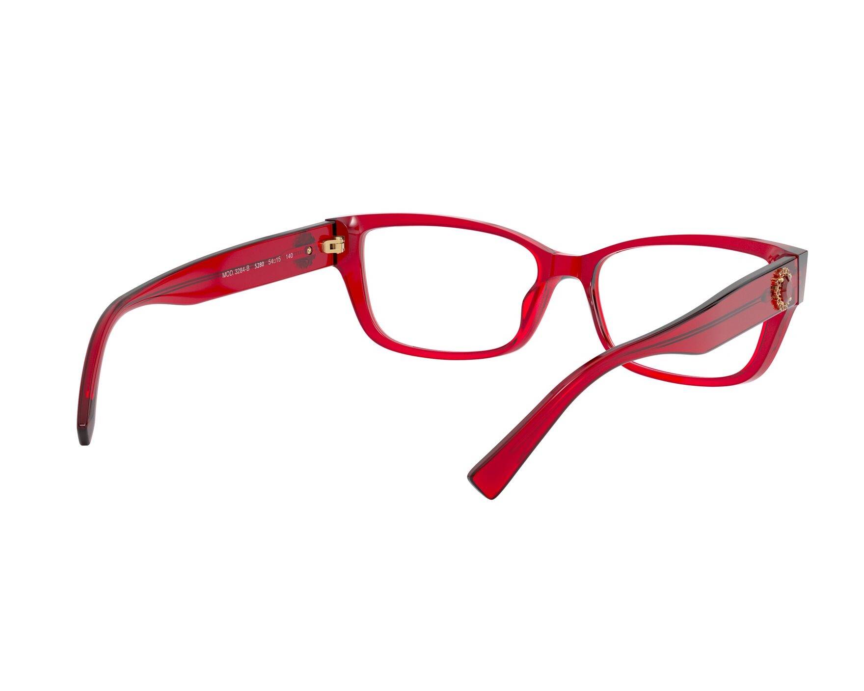 versace red frames