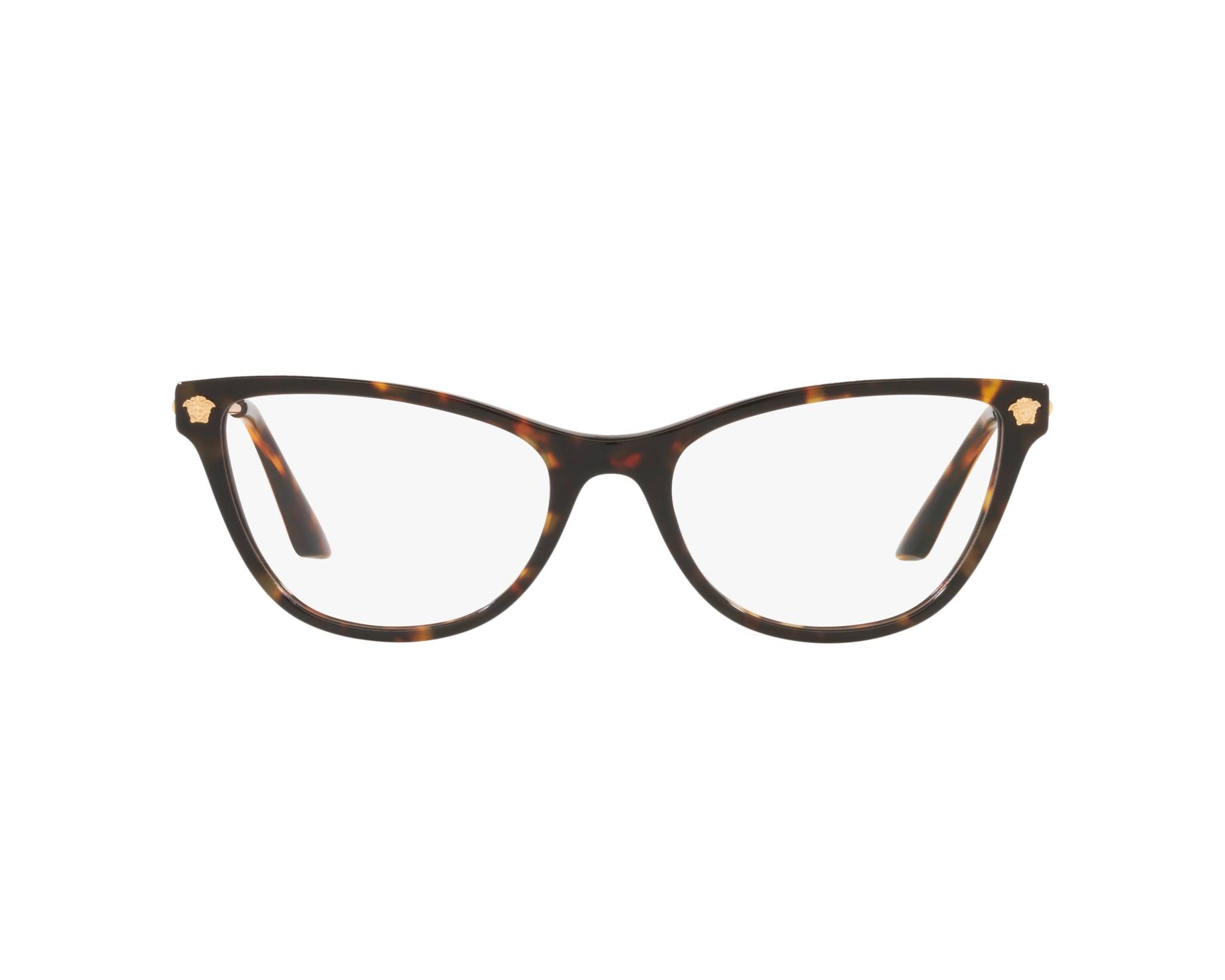 Versace VE3309 108 54-18 havana  360 degree view 2