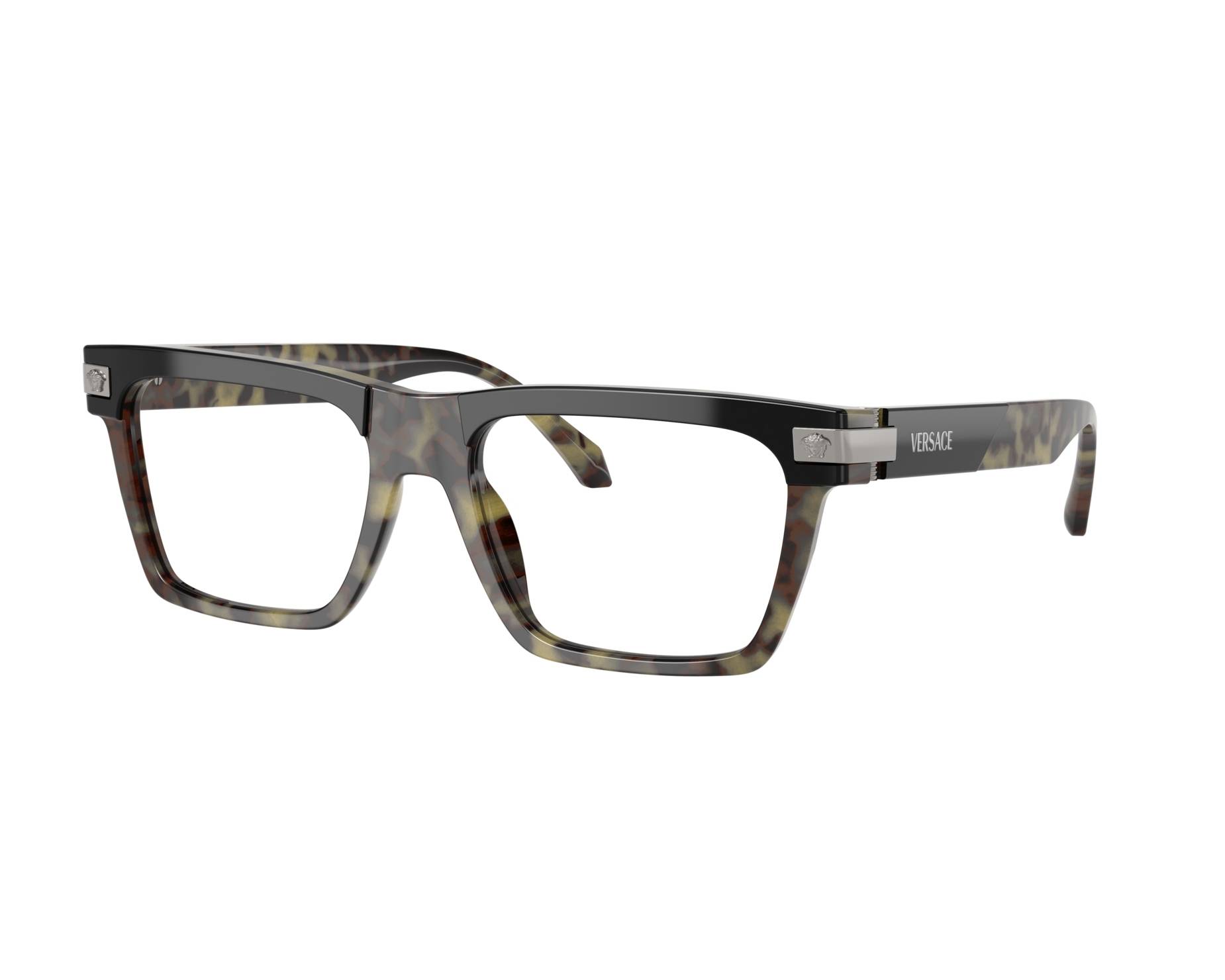 Versace VE3354 5456 53-18 Havana  360 degree view 3