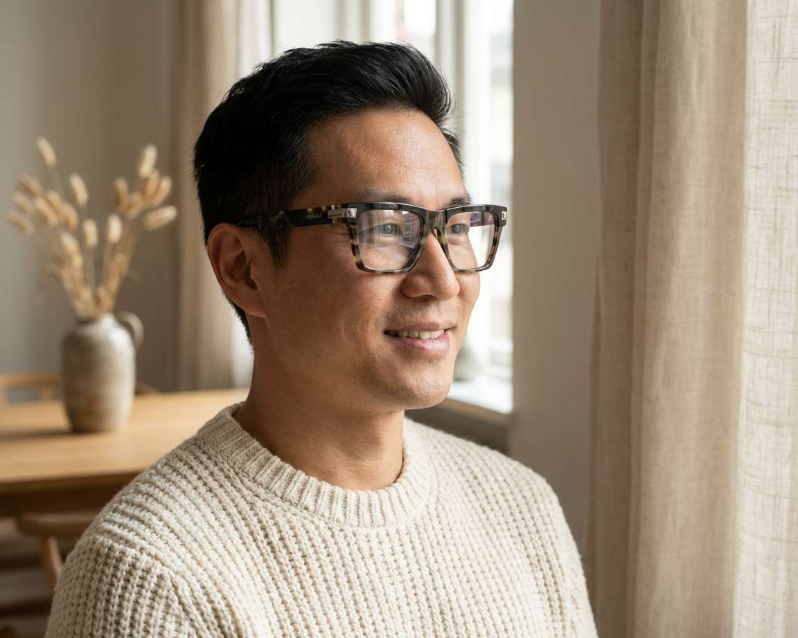 Versace VE3354 5456 53-18 Havana  360 degree view 10