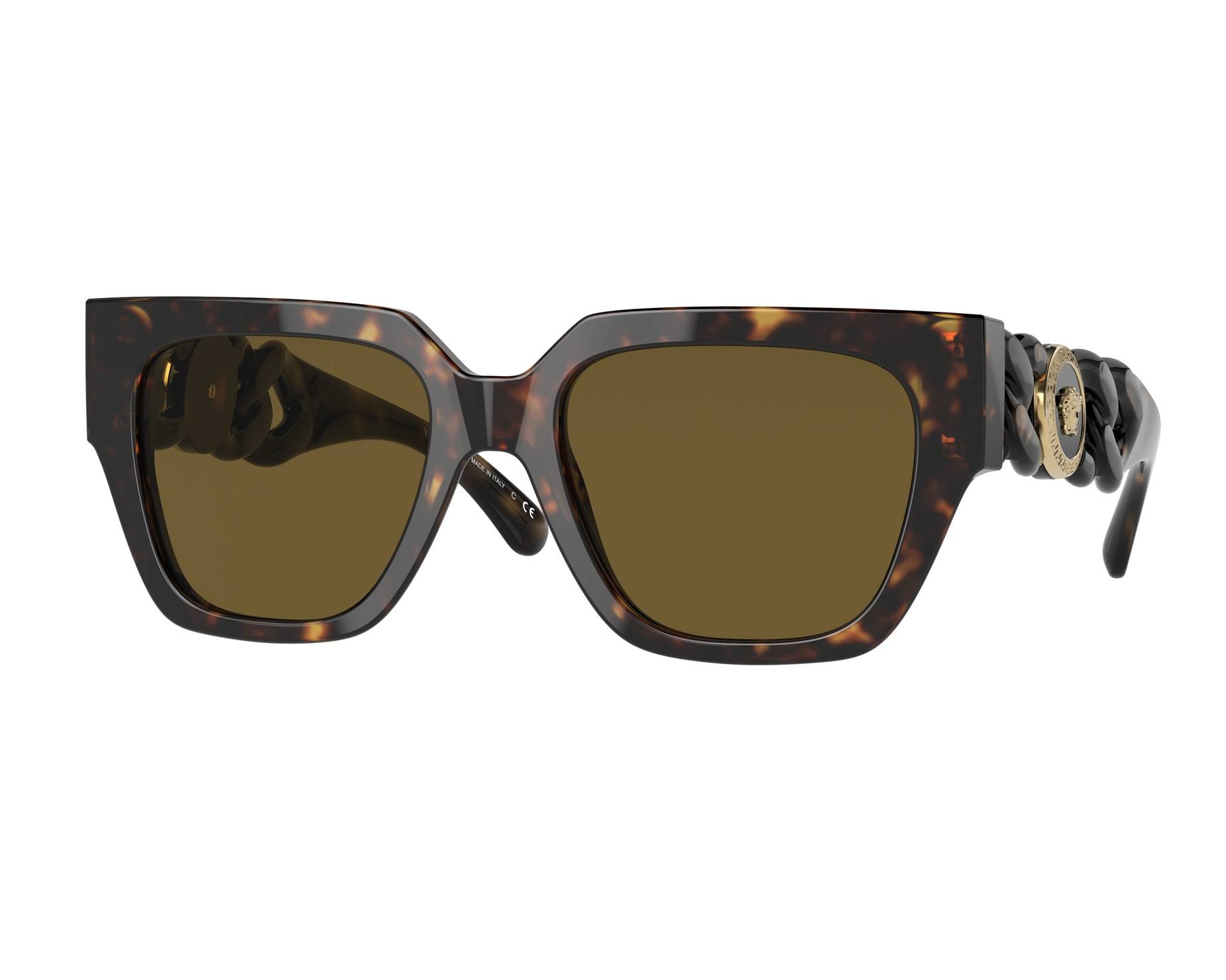 Versace VE4409 108/73 53-19 Havana  360 degree view 1