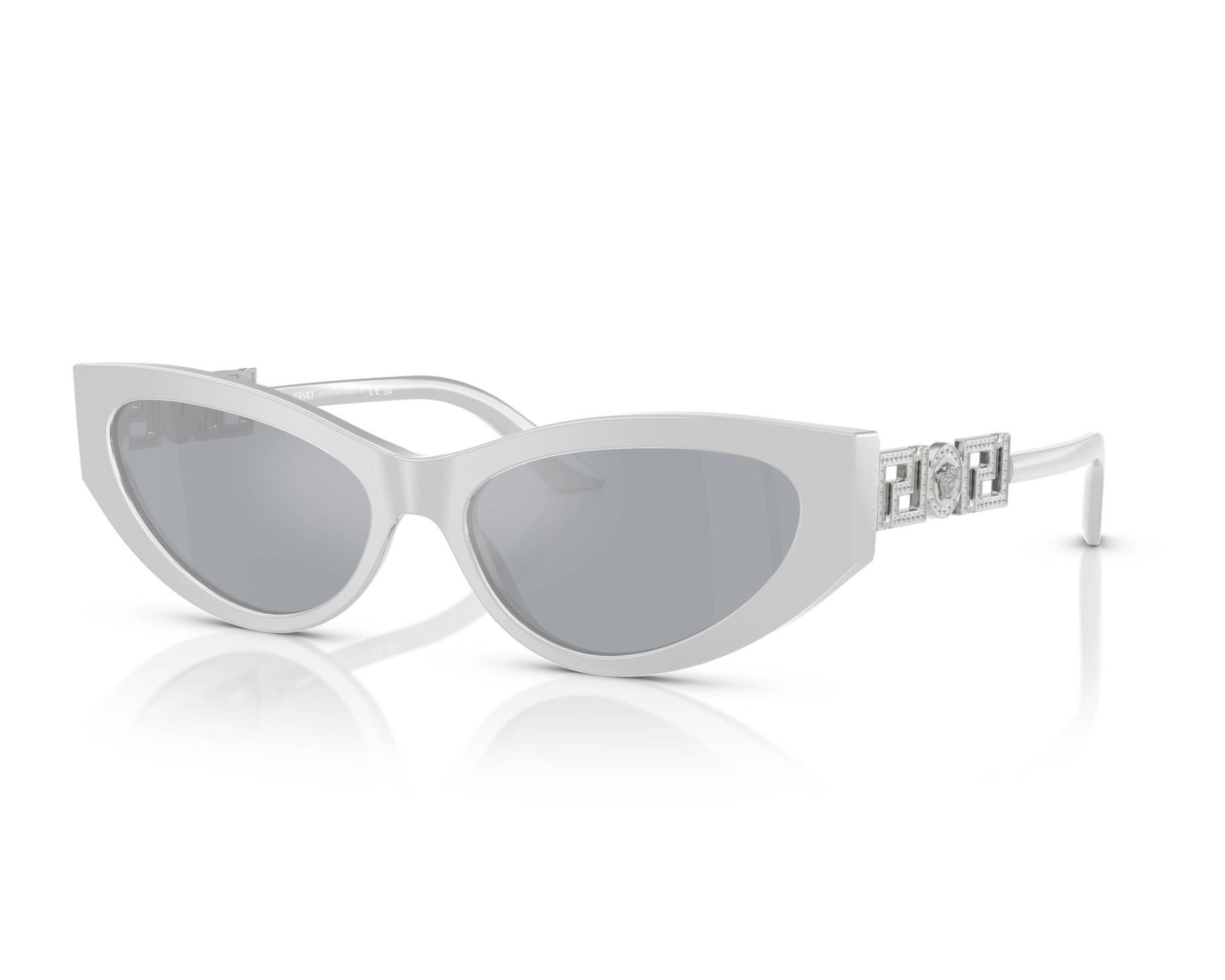 NWT Versace White And Gray Sunglasses Versace Sunglasses VE2272 549387 main image 2