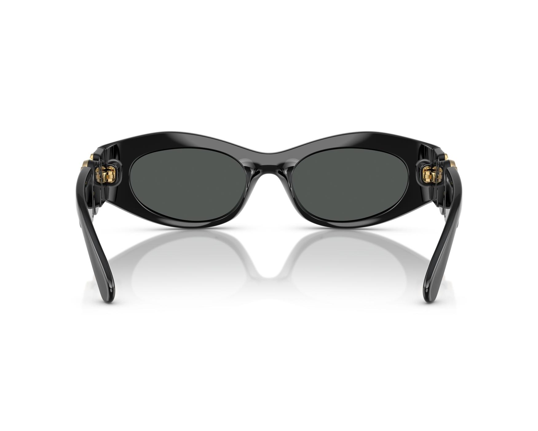 【 ユニページです 】 Versace VE4492U GB1/87 Black Sunglasses for Woman – LookerOnline