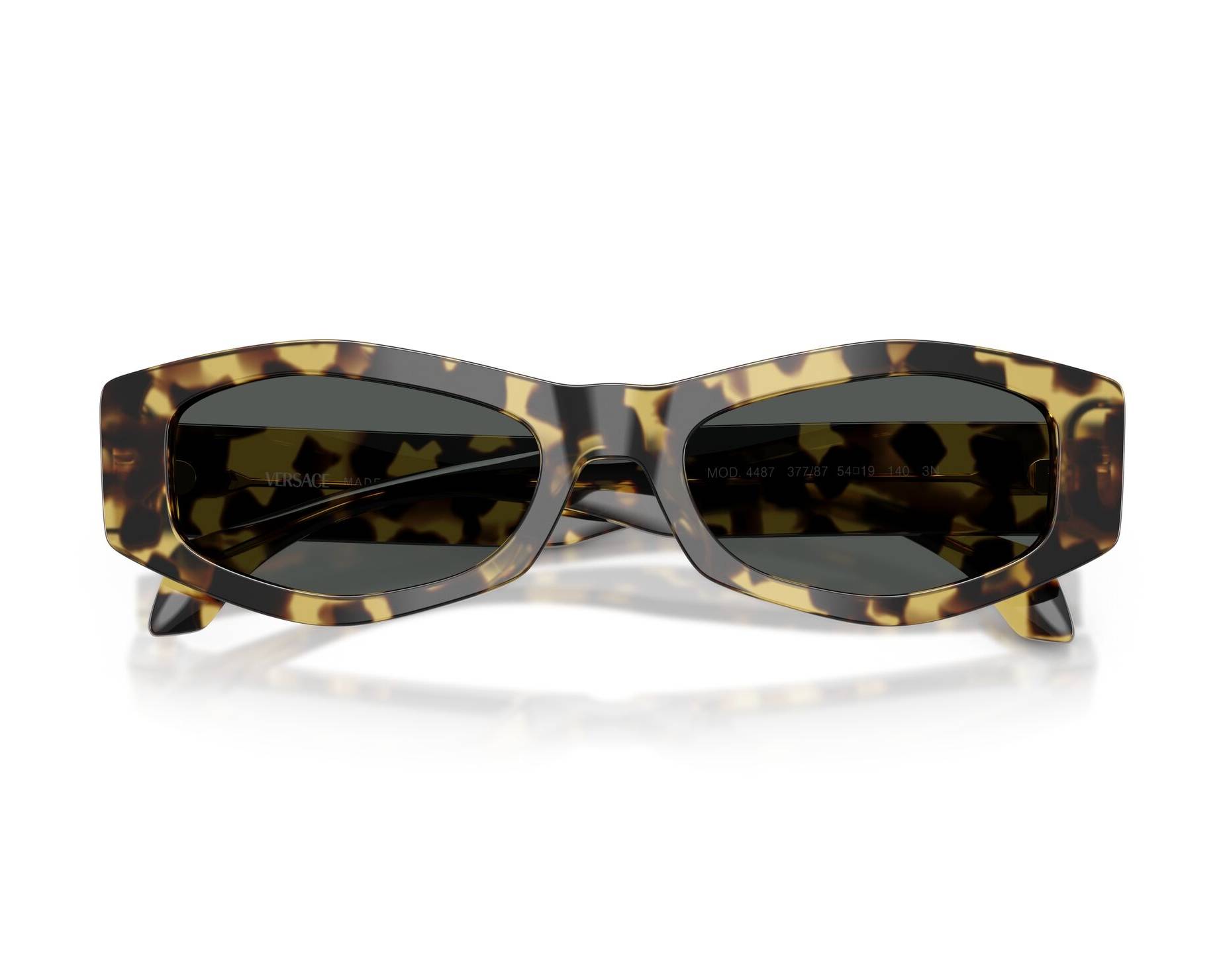 Versace Sunglasses – Brown Yellow Havana Oval Grey Women VE4487 777/87 Versace Sunglasses VE4487 777/87 main image 2