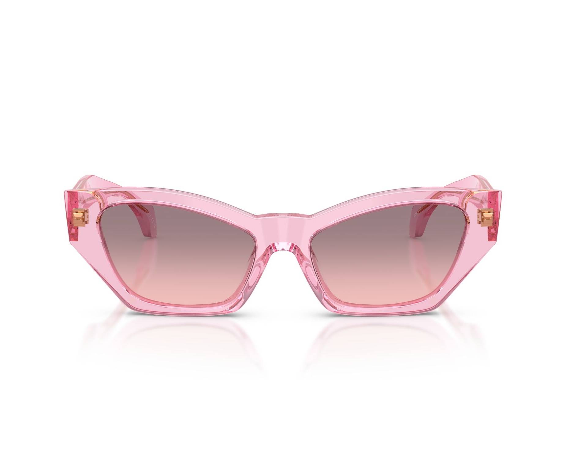 NWT Versace Pink Transparent Sunglasses (JB1330) Versace VE3386D clear , pink frame main image 2