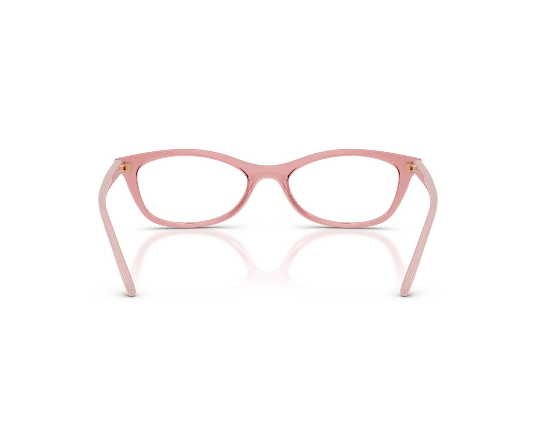 Vogue Eyeglasses Frames Only, With‎ Case New 140 Pink accent 7318 Vogue Pink Metal Eyeglass Frames for sale | eBay main image 2