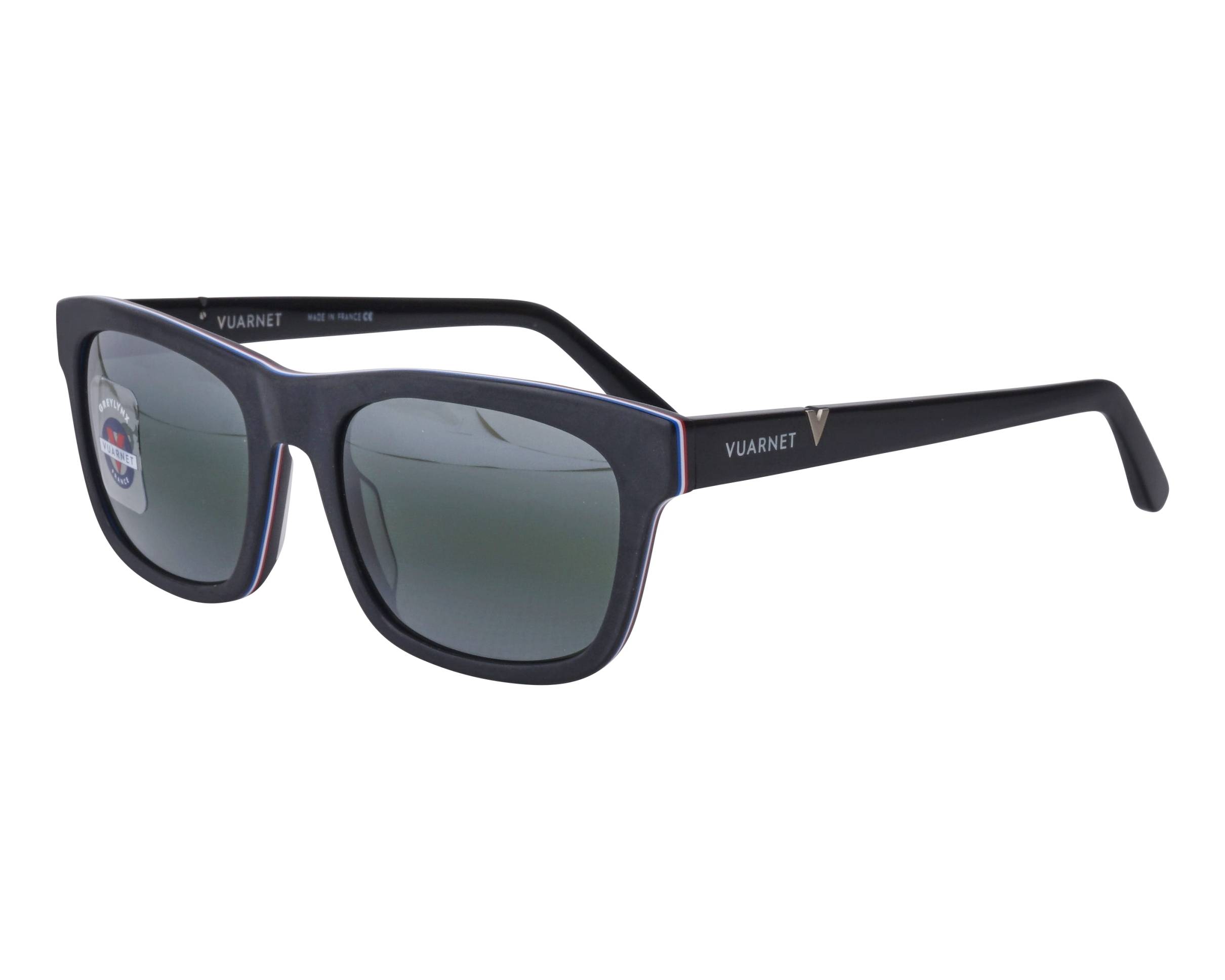 Vuarnet Black Stainless Steel Sunglasses