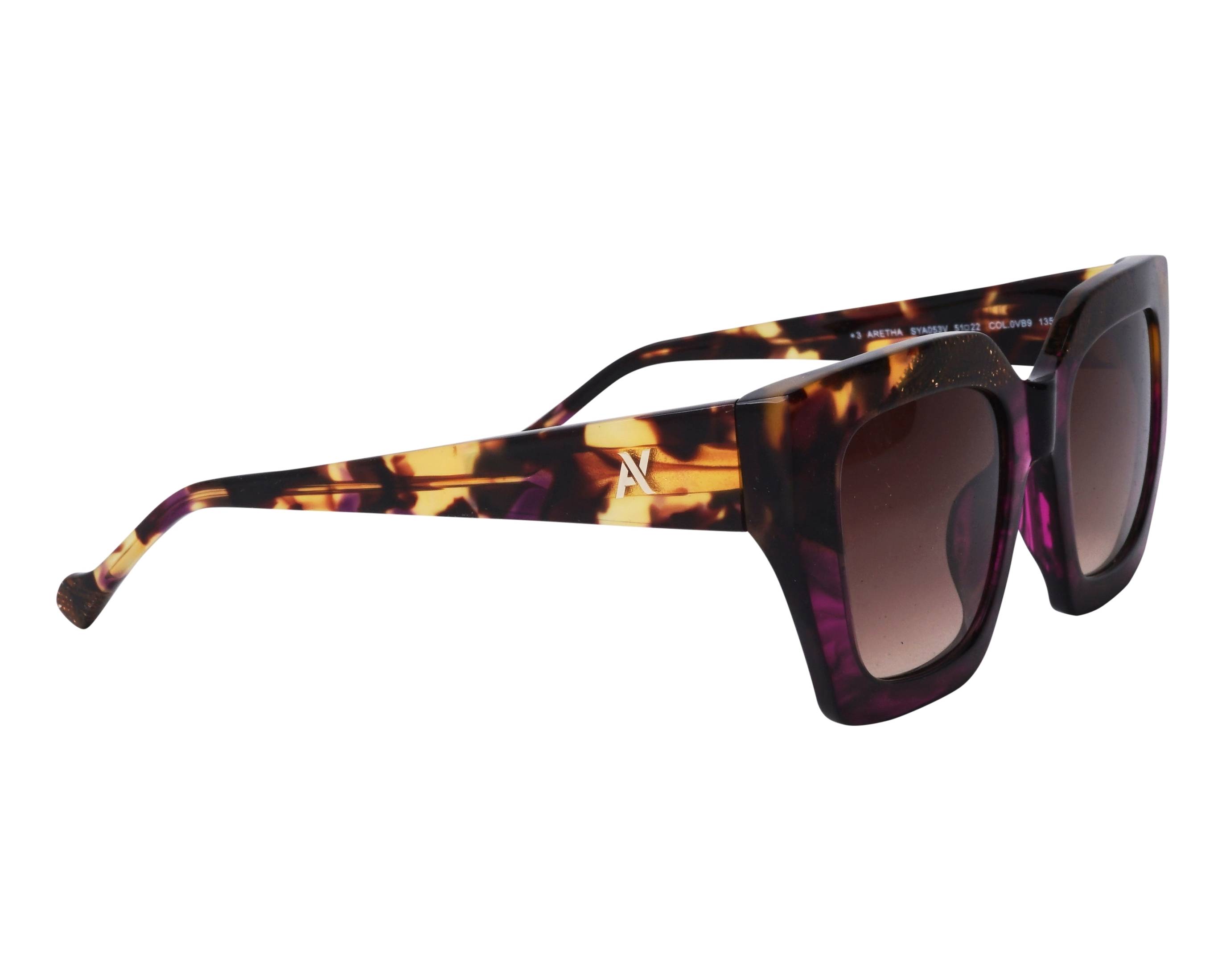 Yalea Aretha Sunglasses Yalea Sunglasses Aretha SYA-053V 01GT main image 2