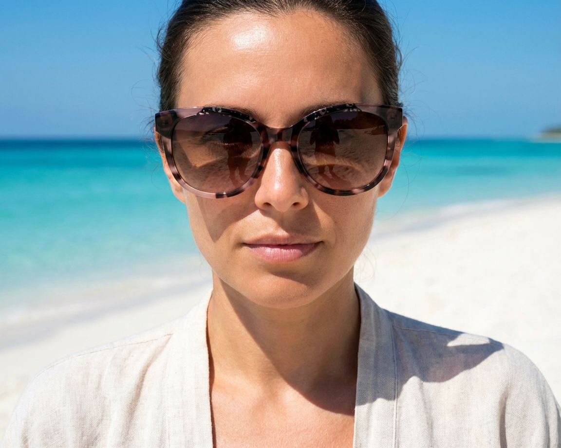 sagina ルルシェ Yalea Sunglasses Lorena SYA-054V 01GT