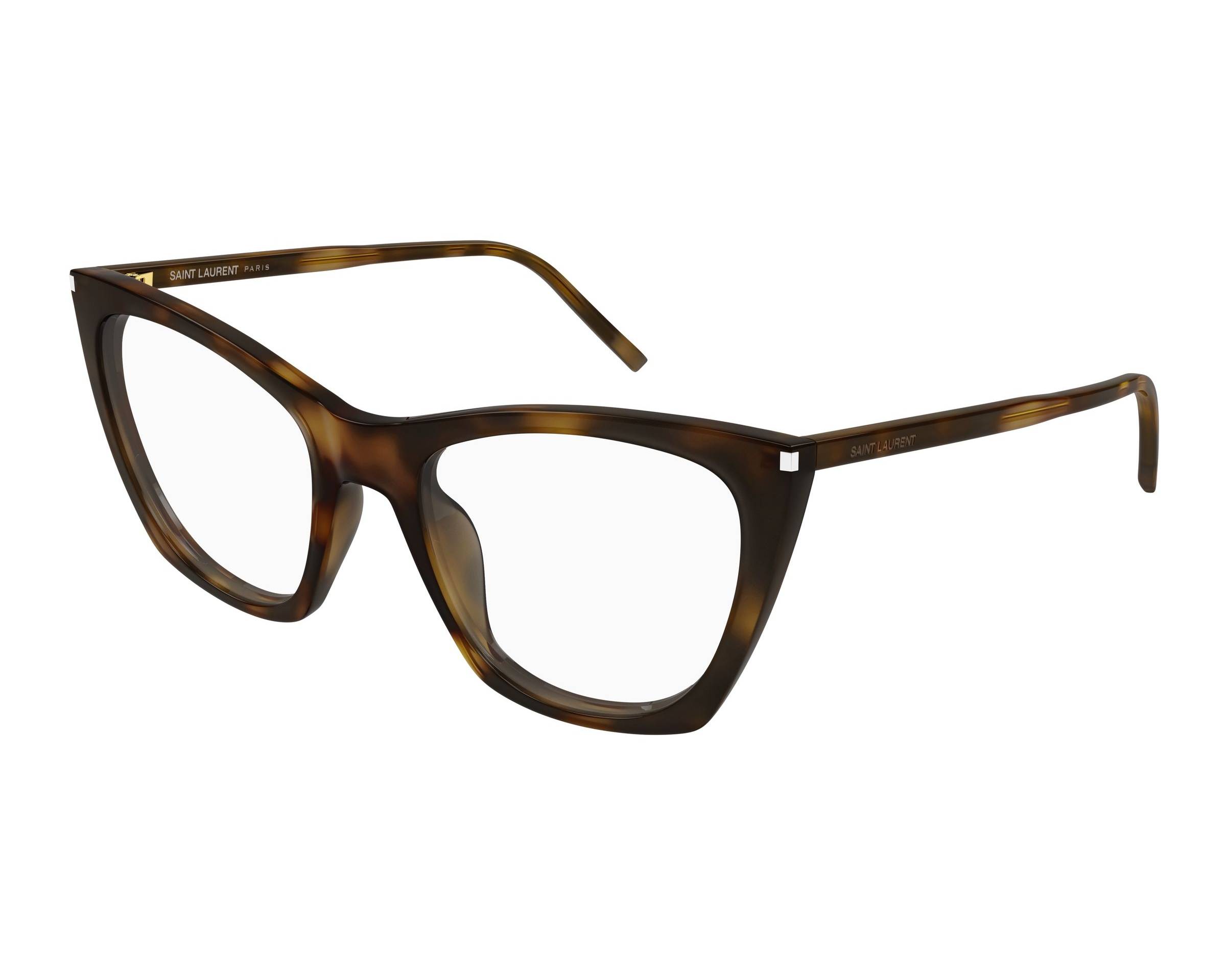 Yves Saint Laurent SL-214-KATE-THIN-OPT 003 55-20 Havana  profile view