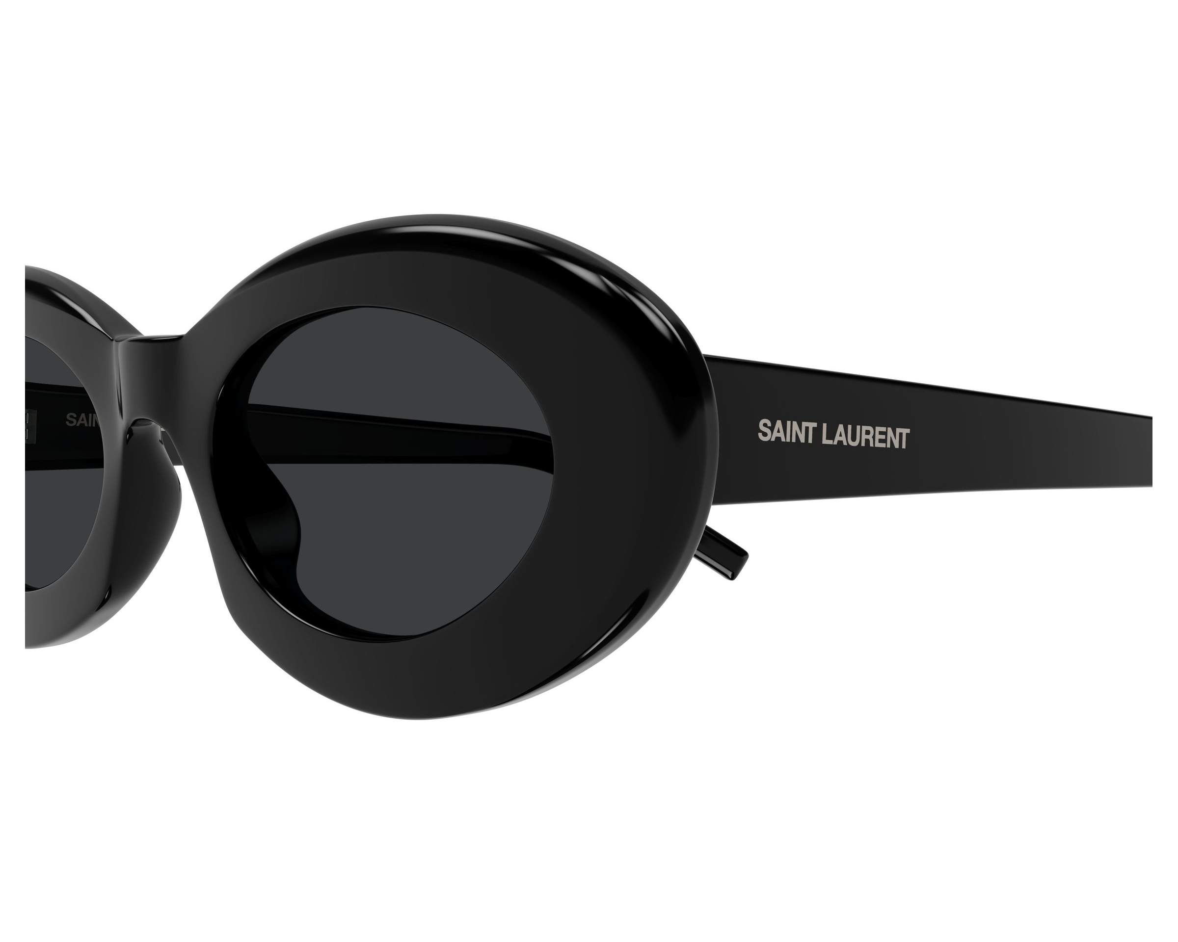 Yves Saint Laurent SL-594 008 52-22 Black  side view