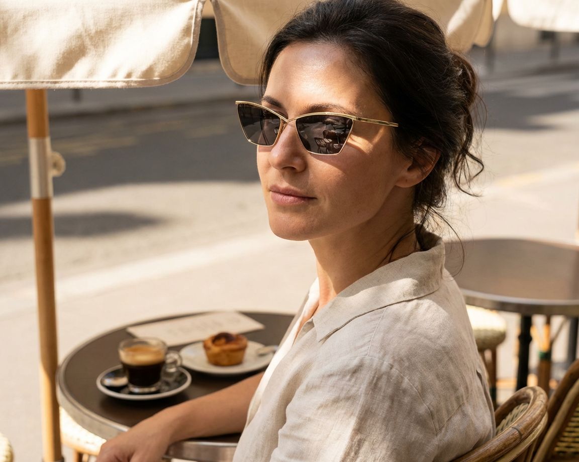 yves saint laurent Y2K モヘヤ モード タンクトップ レア Yves Saint Laurent Sunglasses SL-637 003