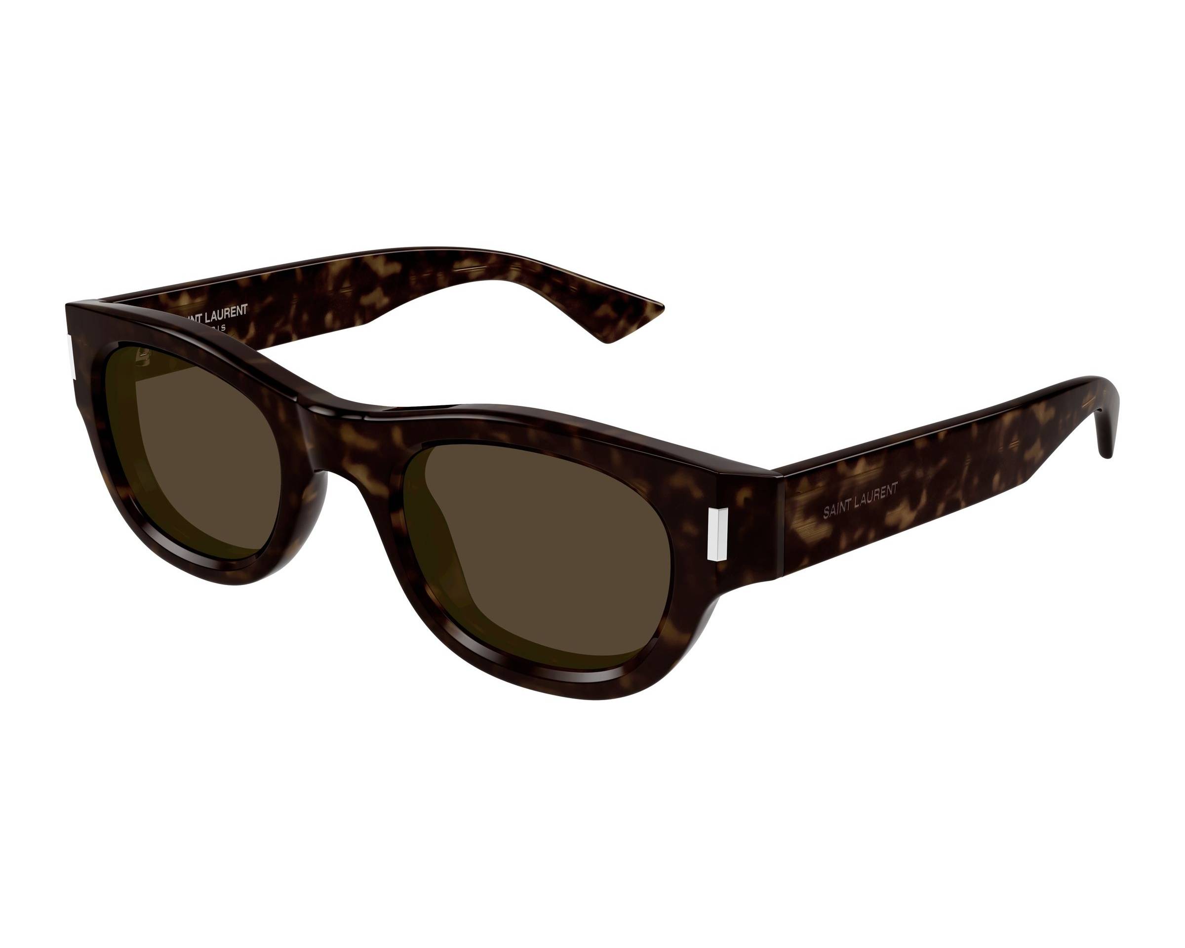 Saint Laurent Unisex Dark Havana Sunglasses! Saint Laurent SL 775 002 Cat Eye Sunglasses Havana - eye-oo.com main image 2
