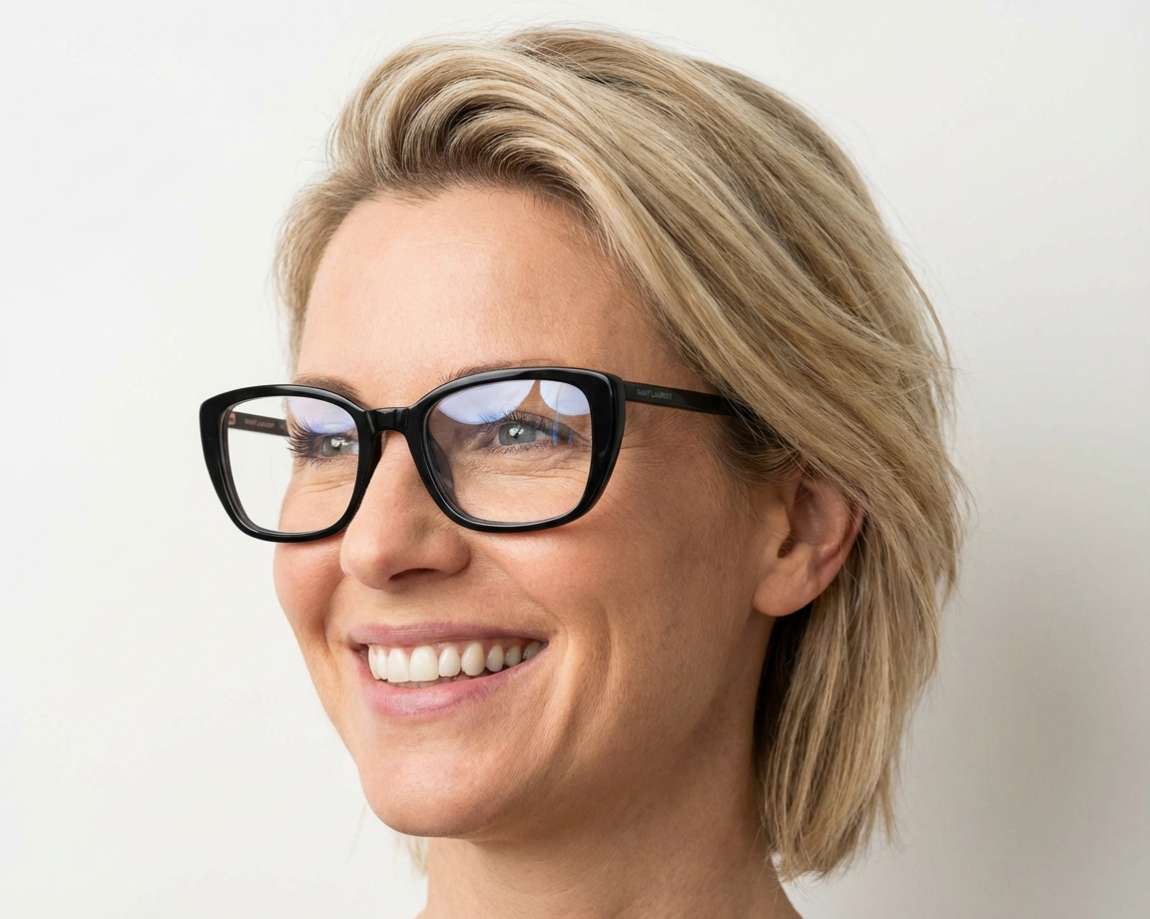 Yves Saint Laurent SL-776 005 53-20 Black  other view