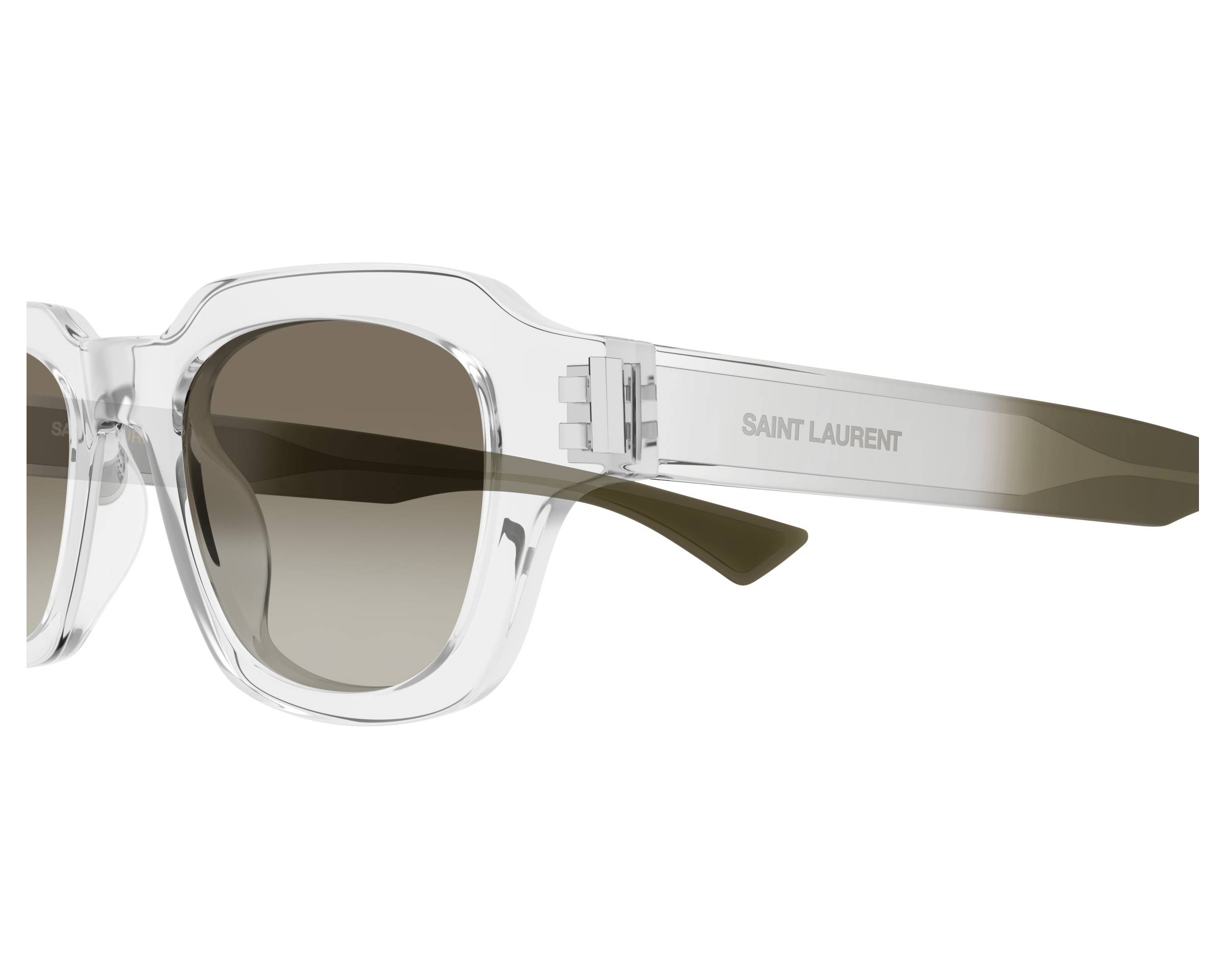 YSL sunglasses with see-thru grey frames Saint Laurent Sunglasses SL 746 | Men main image 3