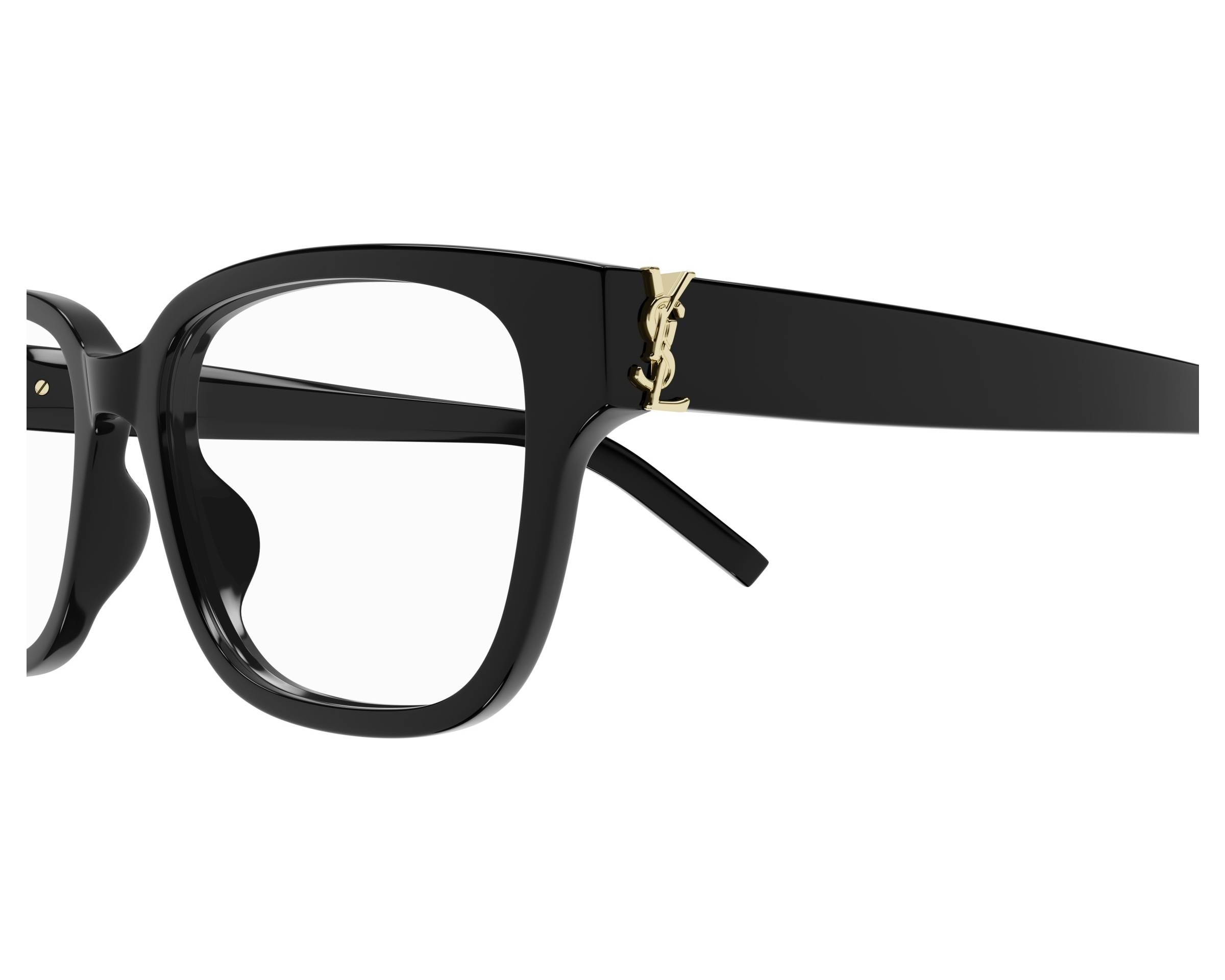 Saint Laurent ブラックアイサングラス SLM15 Saint Laurent almond black sunglasses – Eyewear Club