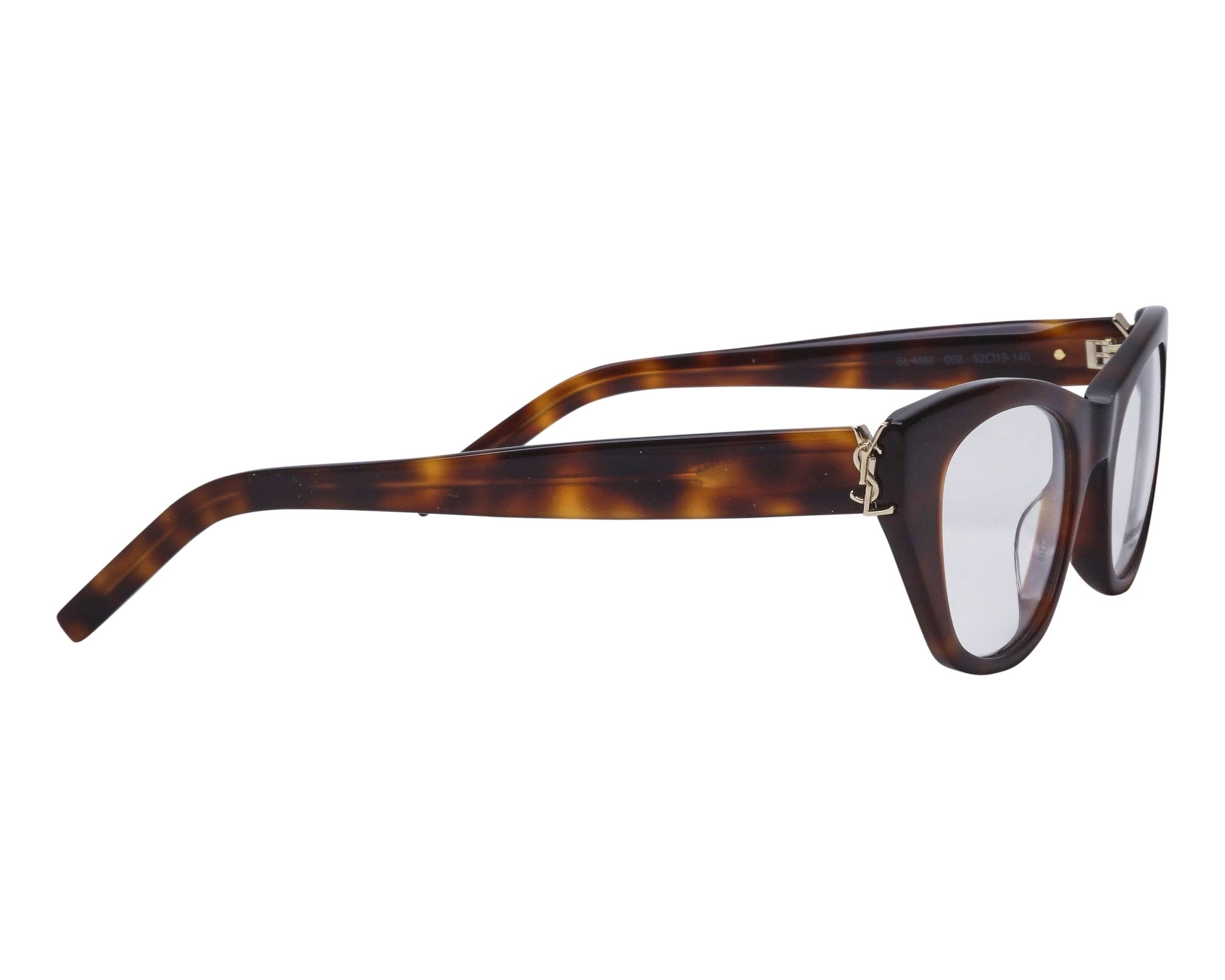 Saint Laurent SLM80 002 Eyeglasses Dark Havana 52mm Cat Eye Frame Saint Laurent 52mm Cat-Eye Acetate Sunglasses | Neiman Marcus main image 4