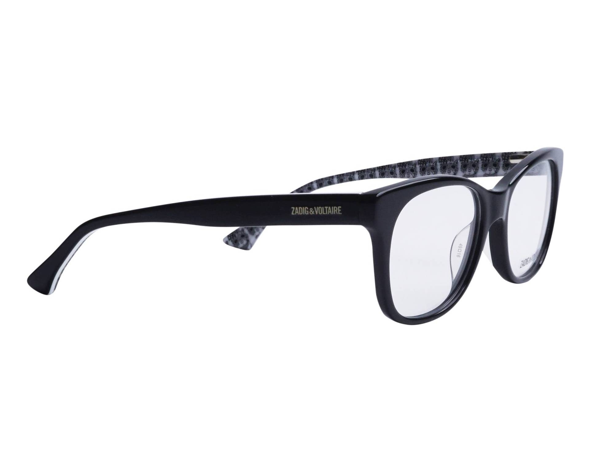 Zadig et Voltaire VZJ-008 0700 49-16 Black Crystal side view