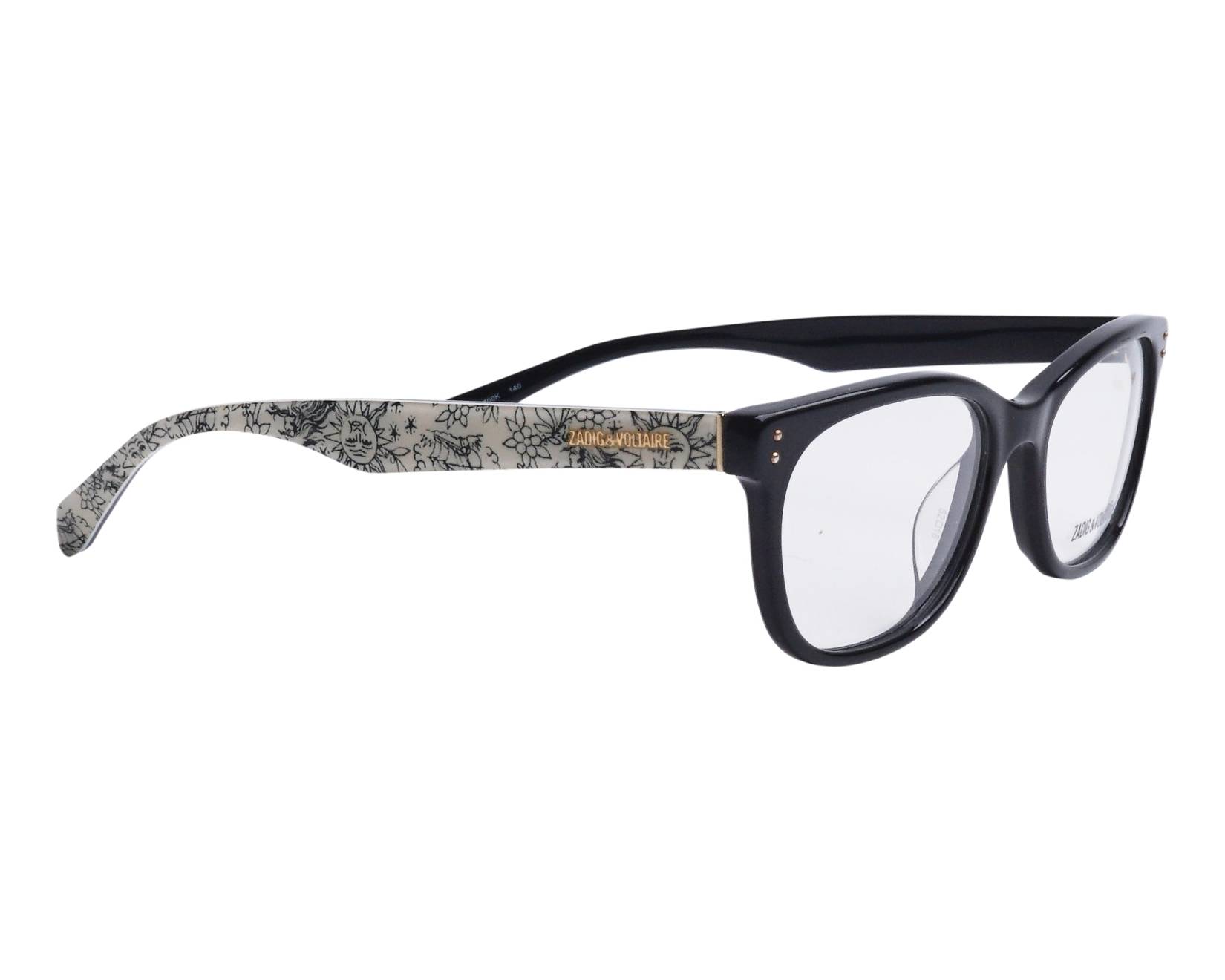 ZADIG & VOLTAIRE OPTICAL VZV179 Eyeglasses BLACK-700 54mm Zadig et Voltaire Glasses VZV-164 700K main image 2