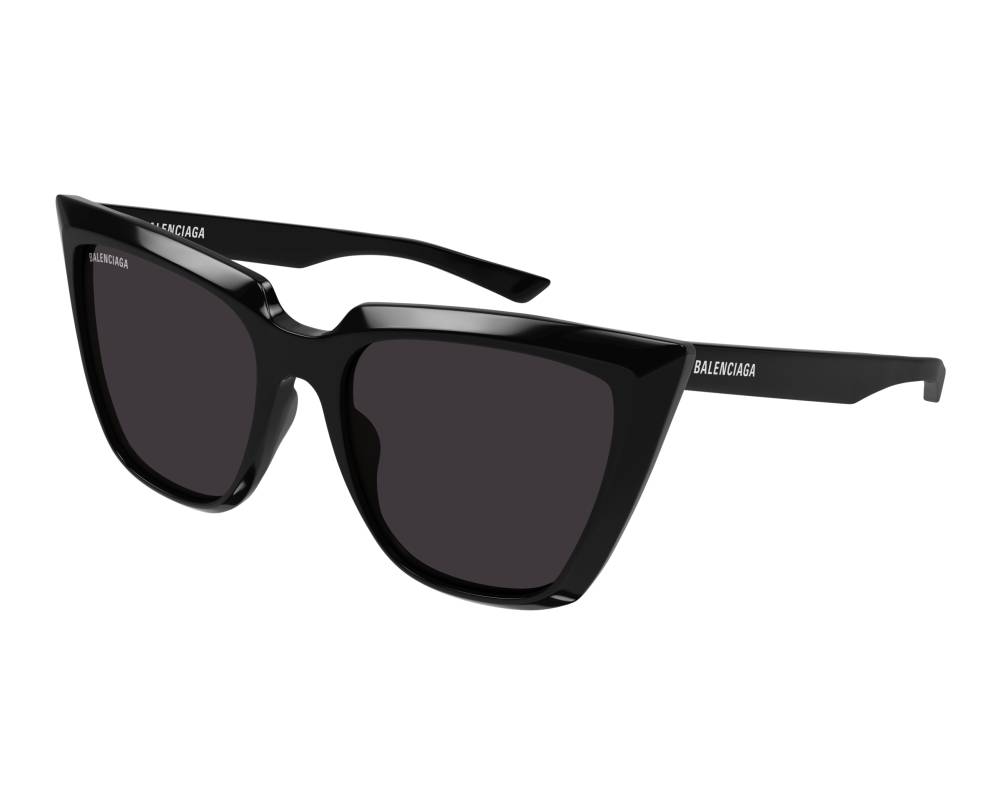 サングラス BALENCIAGA Woman Sunglasses Black BB0046S 001 Balenciaga™ BB0046S 001 55 Black Sunglasses