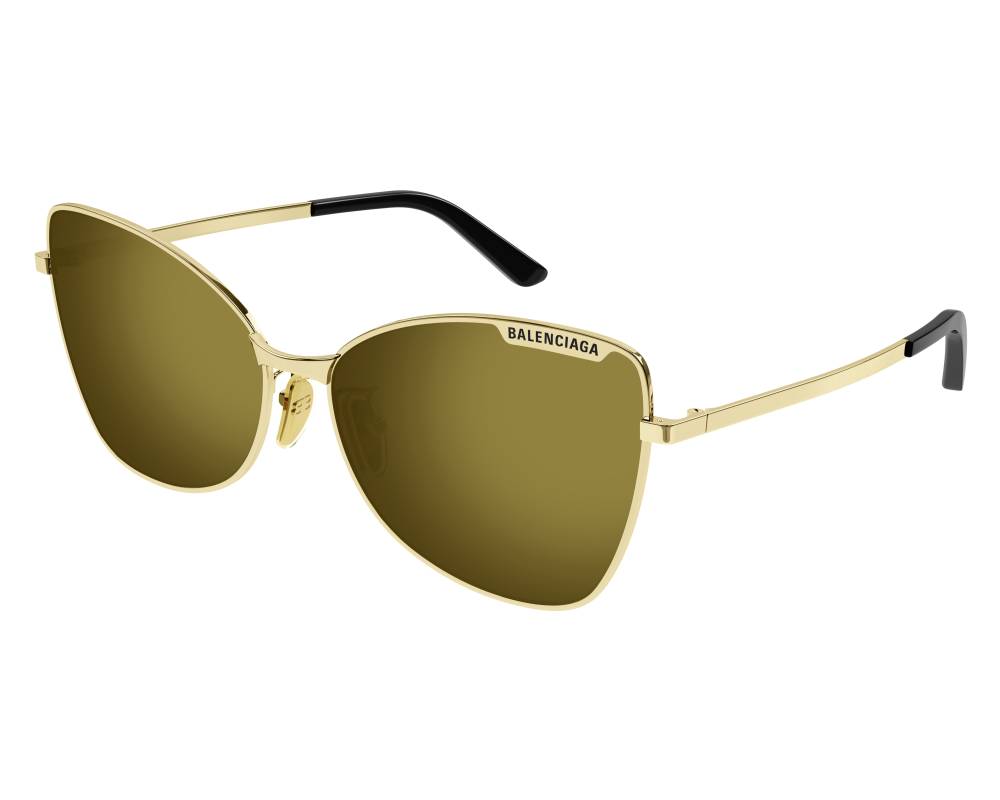 サングラス BALENCIAGA Woman Sunglasses Beige BB0387S 004 Balenciaga BB0387S 004 - Beige Sunglasses for Woman
