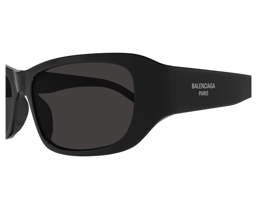 サングラス BALENCIAGA Balenciaga - BB0365S-001 - BLACK-BLACK-GREY Balenciaga Sunglasses BB0365S 001