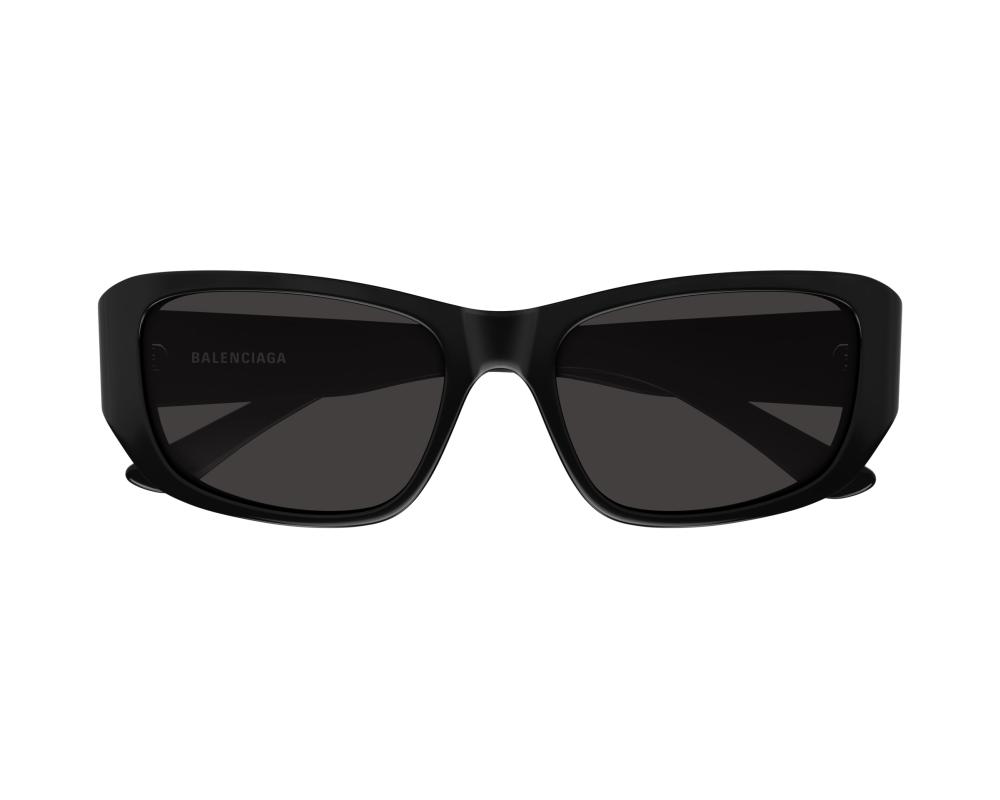 サングラス BALENCIAGA Balenciaga - BB0365S-001 - BLACK-BLACK-GREY Balenciaga Sunglasses BB0365S 001