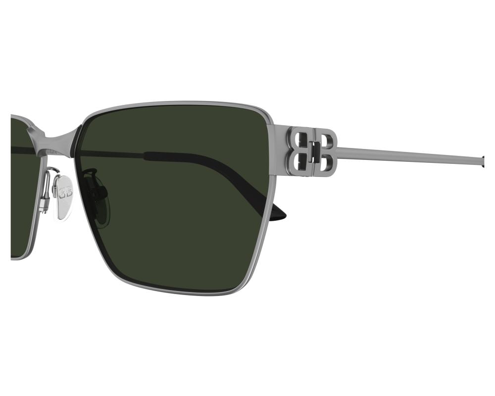 Balenciaga Balenciaga BB0374SK 002 63-15 Ruthenium  front view