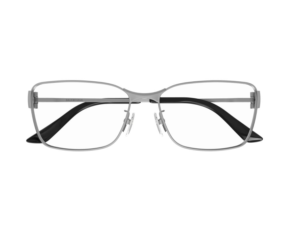 BALENCIAGA 長方形フレムメカネ BB0375OA 001 Eyeglasses Balenciaga BB0375OA - Mia Burton