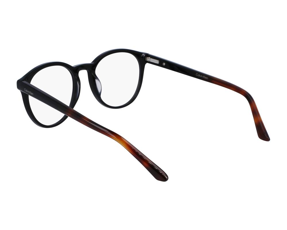Calvin Klein Calvin Klein CK-22546 001 51-19 Black Havana 360 degree view 2
