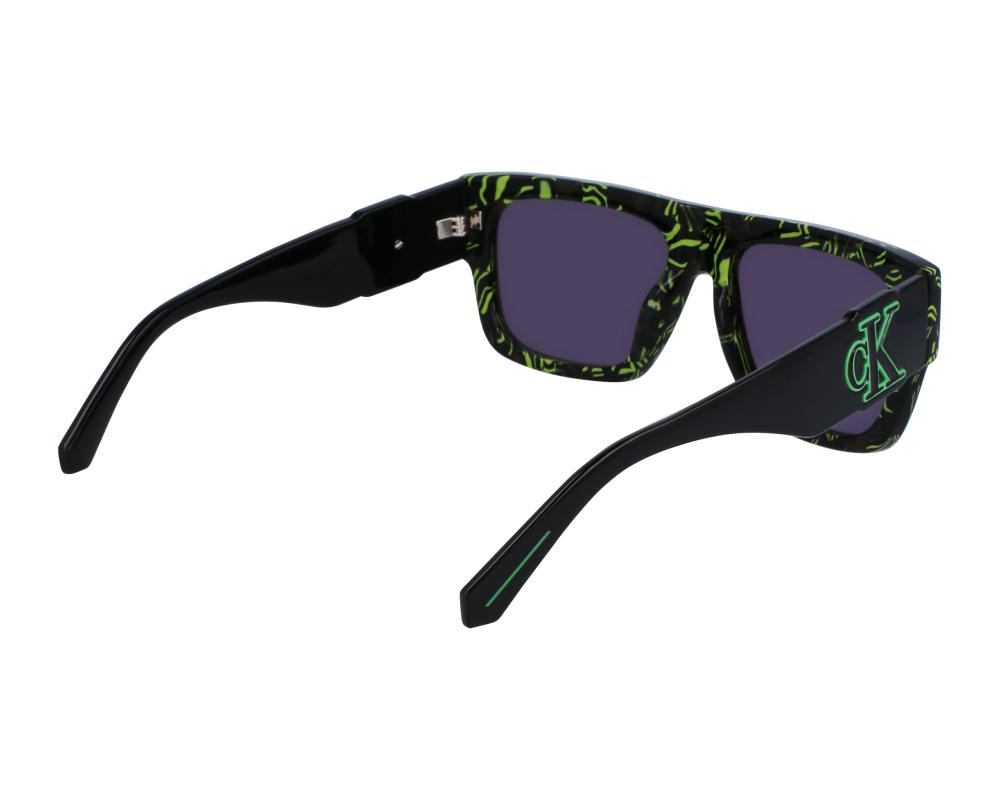 Calvin Klein Calvin Klein CKJ-23654S 079 56-17 Verde Negro 360 degree view 2
