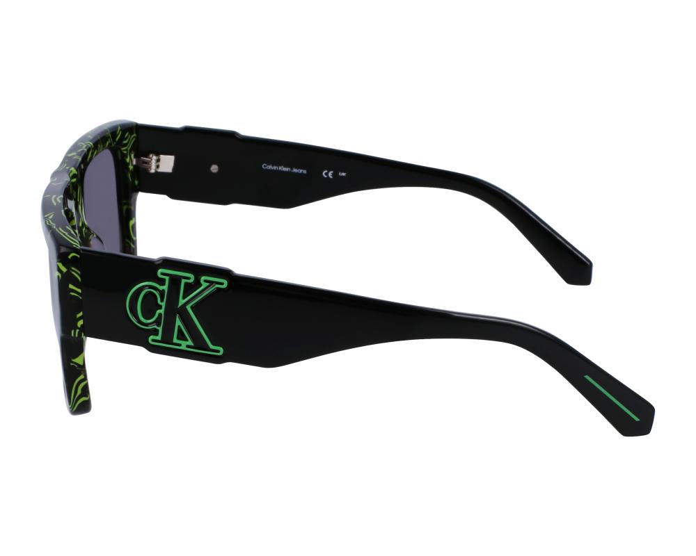 Calvin Klein Calvin Klein CKJ-23654S 079 56-17 Verde Negro 360 degree view 3