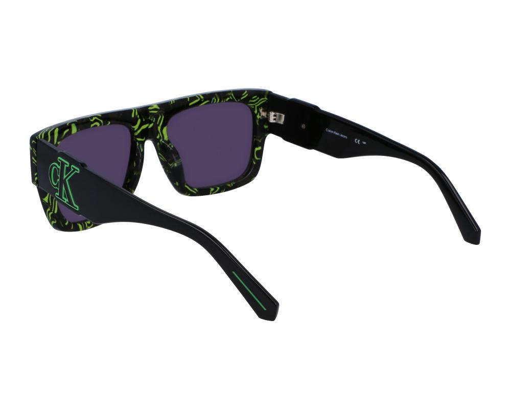 Calvin Klein Calvin Klein CKJ-23654S 079 56-17 Verde Negro 360 degree view 5