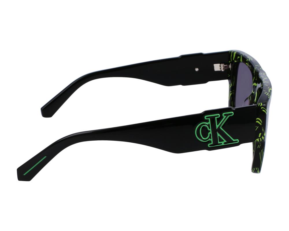 Calvin Klein Calvin Klein CKJ-23654S 079 56-17 Verde Negro 360 degree view 8