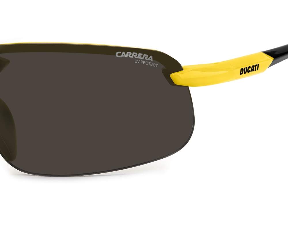 Carrera Carrera CARDUC-043-S 4CW/IR 63-14 Negra Amarillo 360 degree view 5