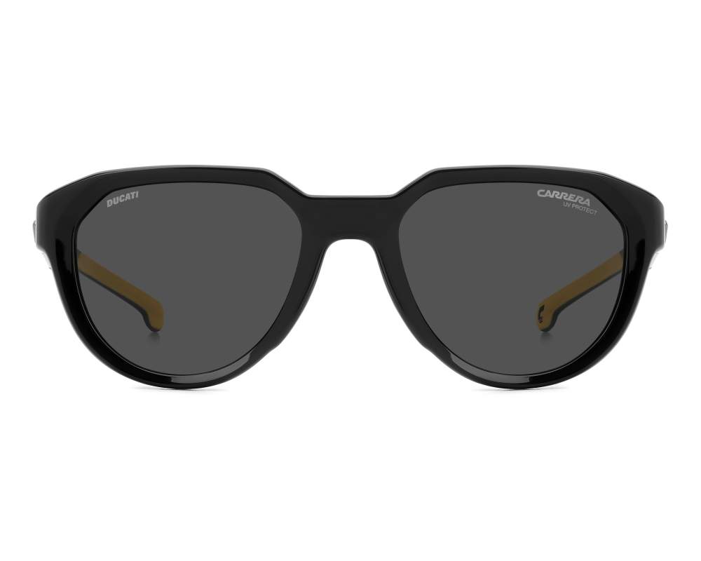 Carrera Carrera CARDUC-050-S 71C/2K 53-20 Black Yellow 360 degree view 5