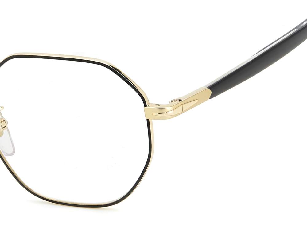David Beckham Men's Sunglasses – Gold & Black Frame, Size 56, Premium Style With 2-Year Warranty