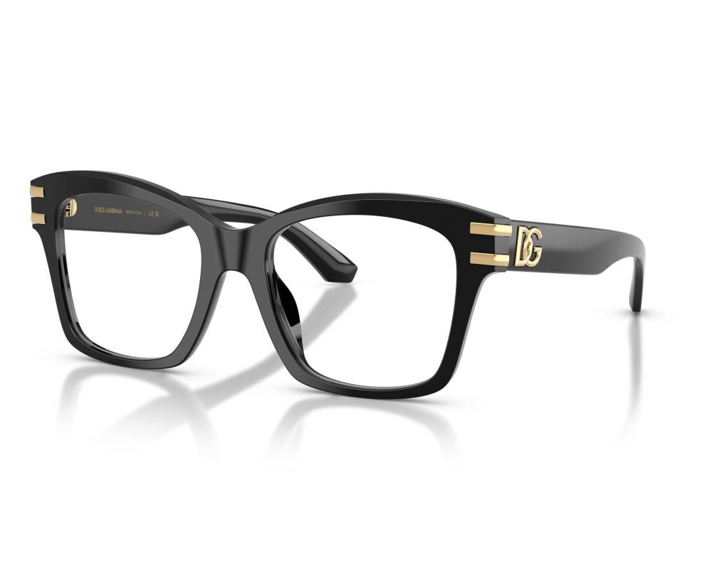 Dolce & Gabbana Dolce & Gabbana DG3419 501 54-19 schwarz  360 degree view 1