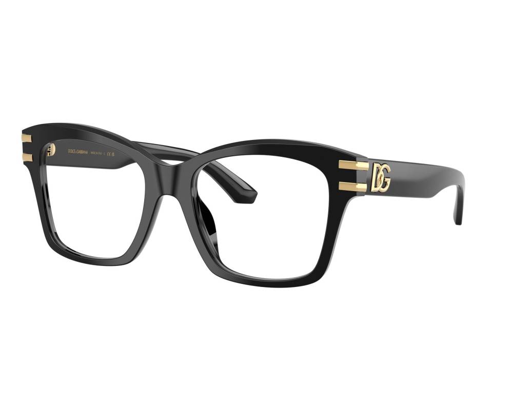 Dolce & Gabbana Dolce & Gabbana DG3419 501 54-19 schwarz  360 degree view 4