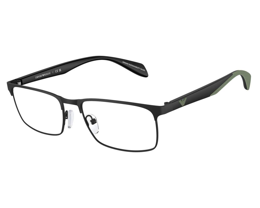 Emporio Armani Emporio Armani EA1149 3001 56-17 schwarz  360 degree view 1