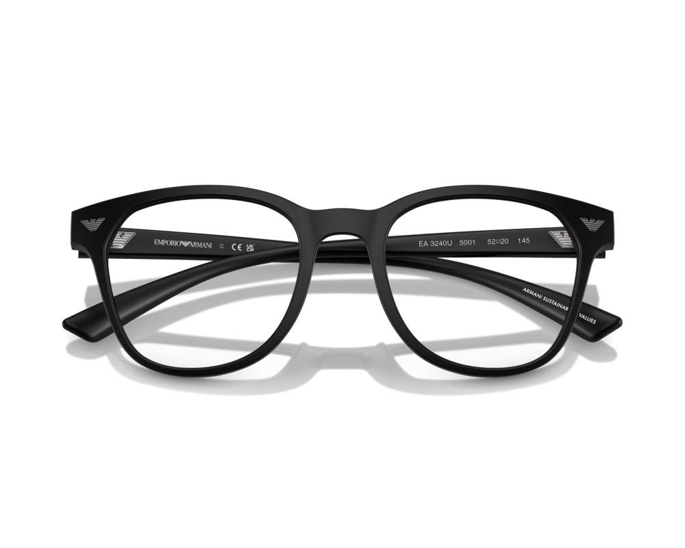 Emporio Armani Emporio Armani EA3240U 5001 52-20 schwarz  360 degree view 5
