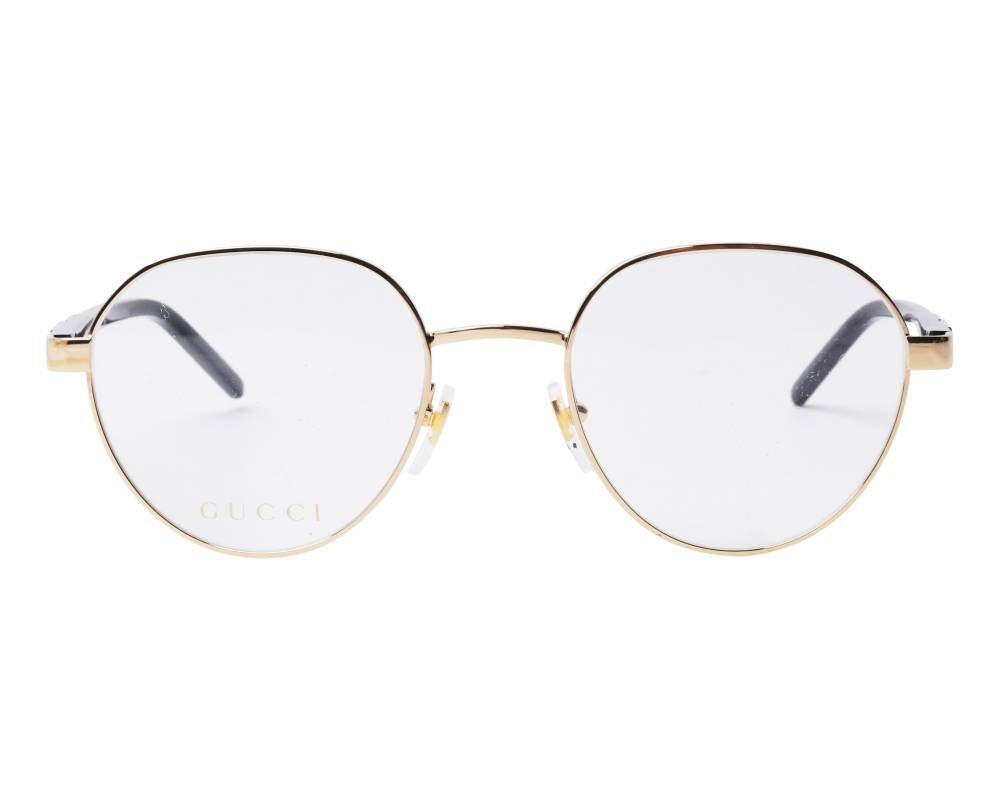 メガネ Gucci Eyewear GG1162O 001 Unisex Round Gold Frame Gucci Glasses GG1162O 001
