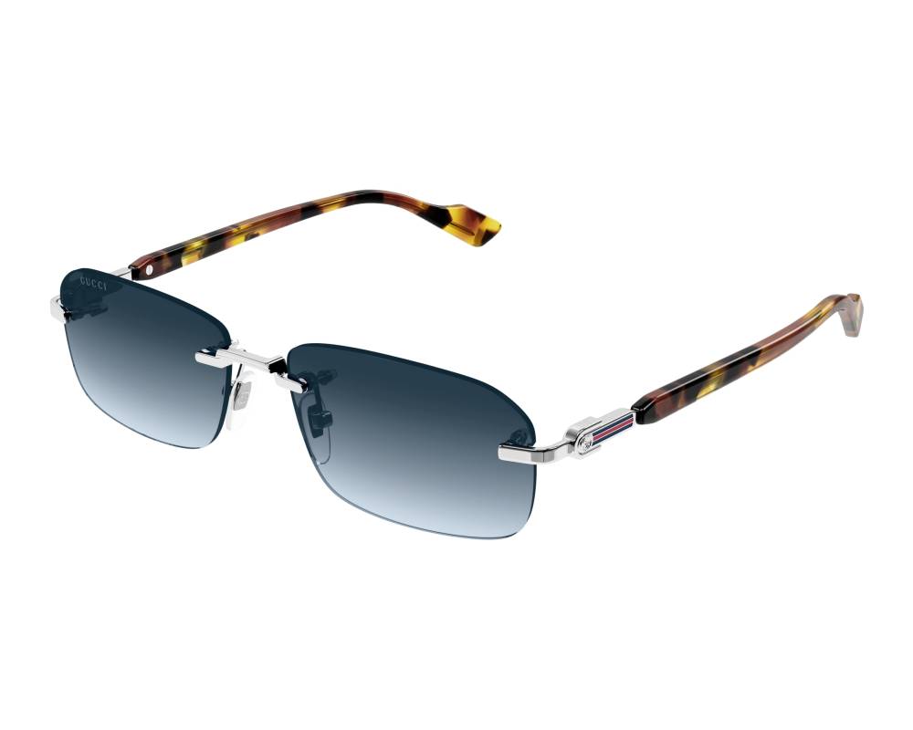 Gucci Gucci GG1221S 007 56-16 Argent  profile view