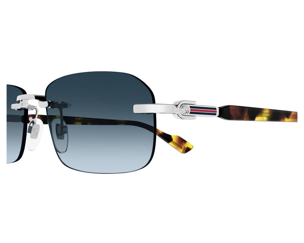 Gucci Gucci GG1221S 007 56-16 Argent  side view