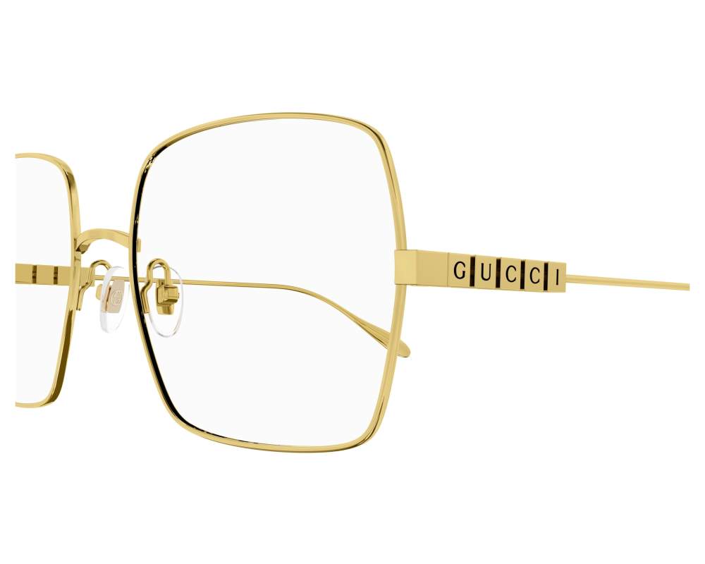 Gucci Gucci GG1434O 001 55-19 Gold  side view