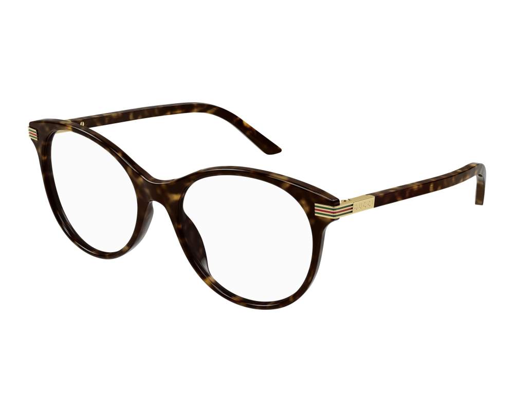 Gucci Gucci GG1450O 002 53-18 Havana  profile view