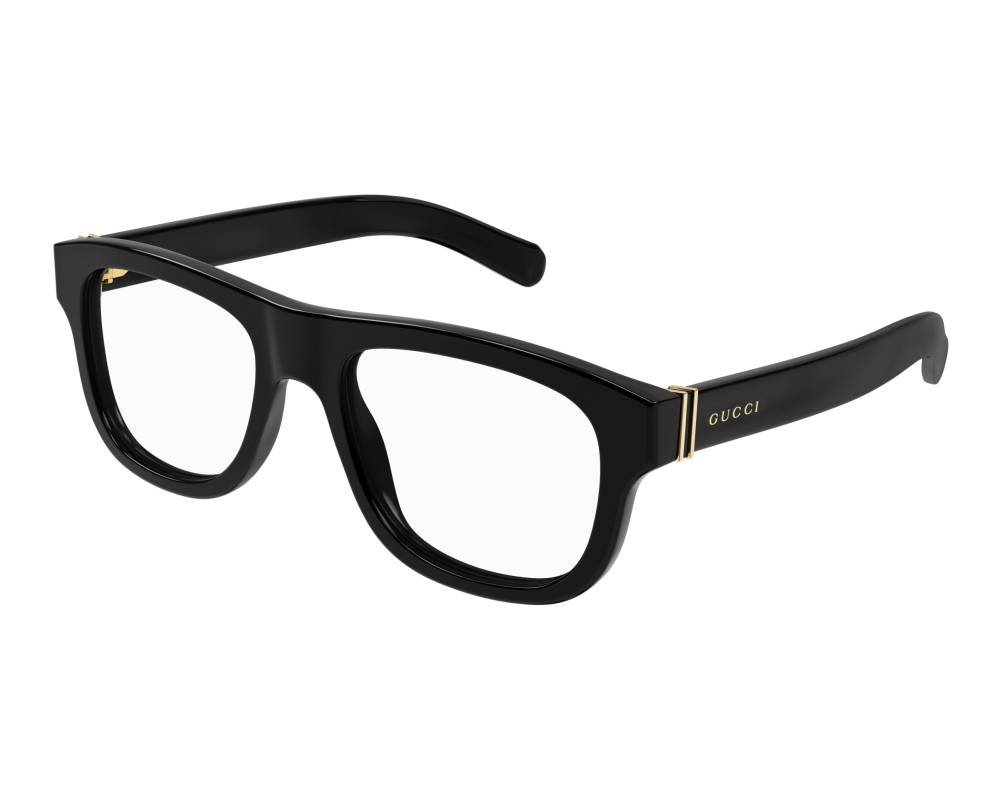 メガネ GUCCI Gucci - GG1521O - 001 BLACK BLACK TRANSPARE Gucci GG1521O 001 glasses | Buy online now | SmartBuyGlasses US