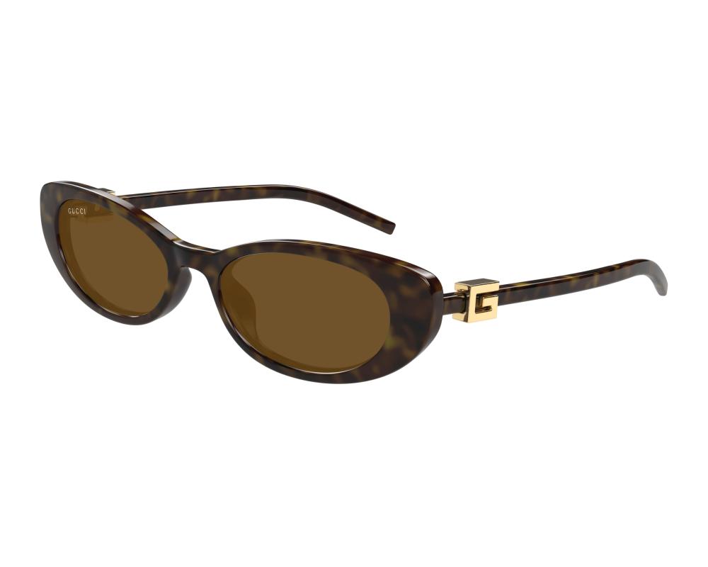 Gucci Gucci GG1680S 004 52-17 Havana  profile view