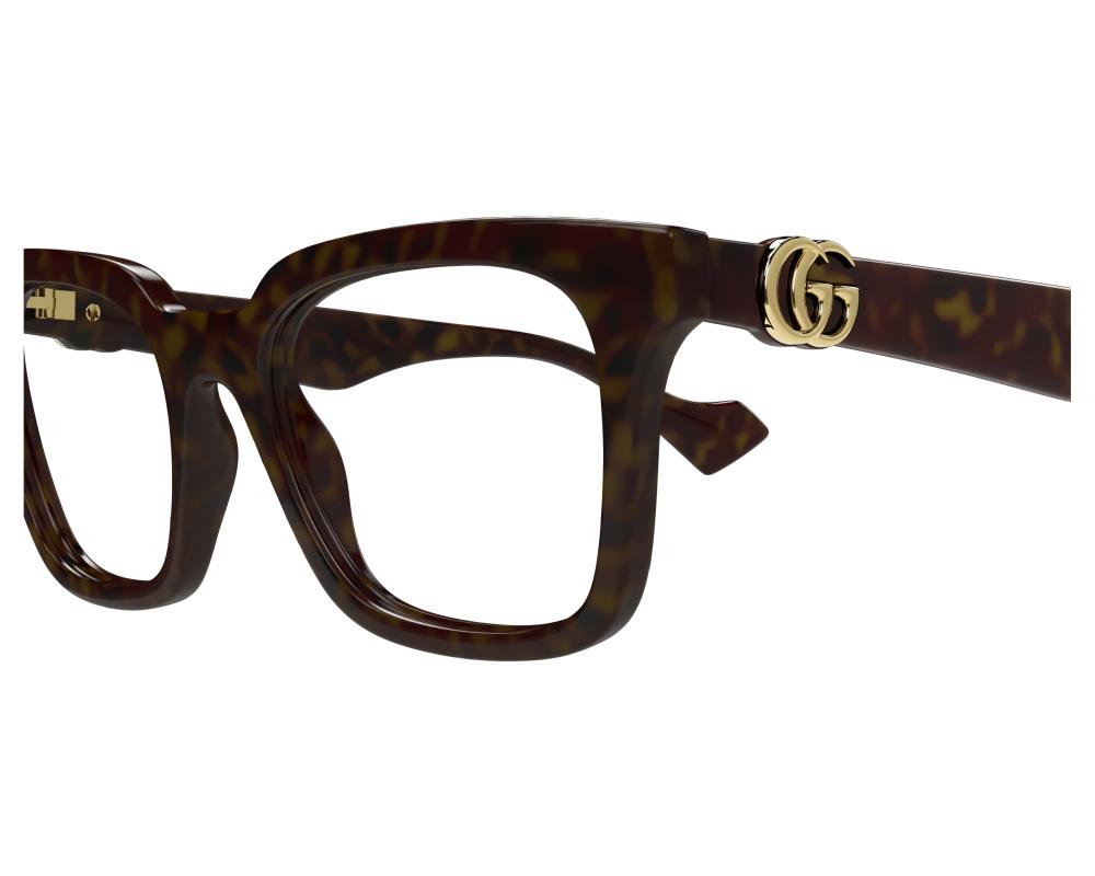 メガネ GUCCI Gucci - GG1728O - 002 HAVANA HAVANA TRANSPA GUCCI Eyeglasses GG1728O 002 Havana 2024