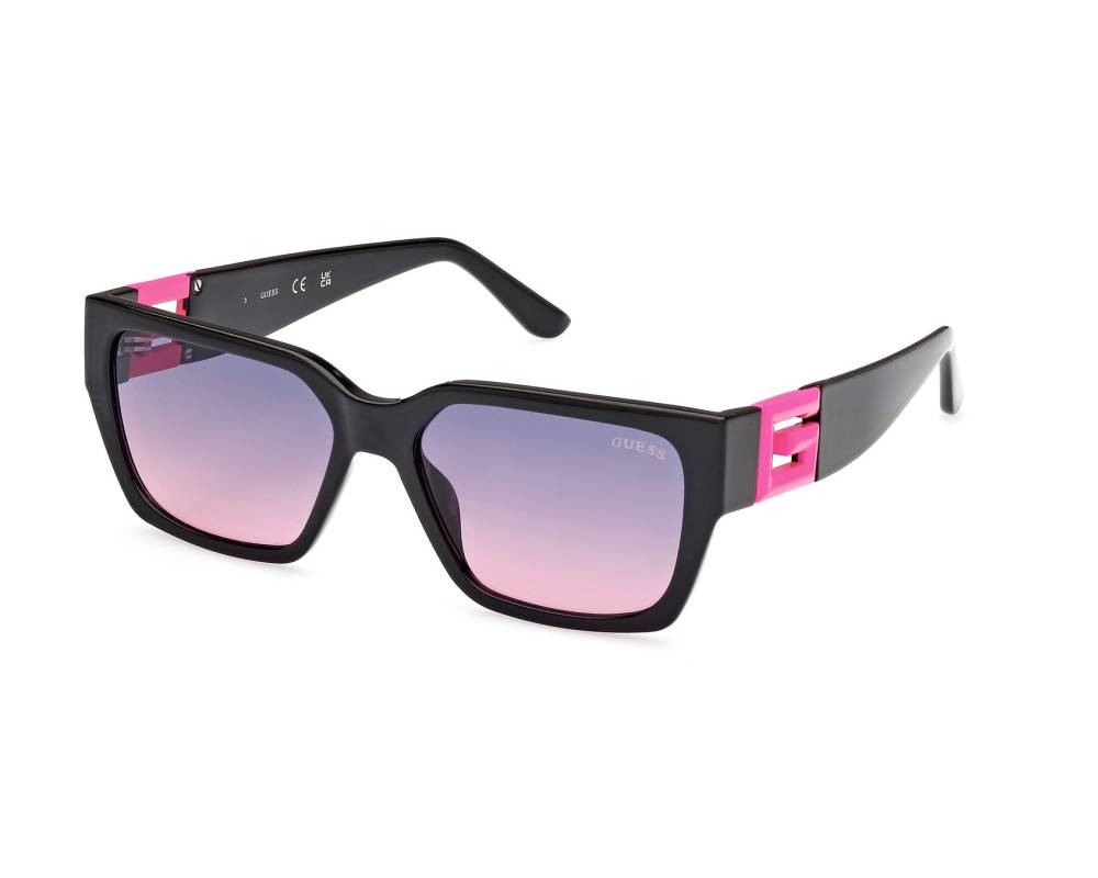 Guess Guess GU7916-S 74T 55-16 Black Pink profile view